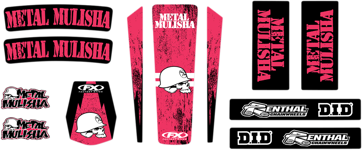Factory Effex Metal Mulisha Universal Trim Kit