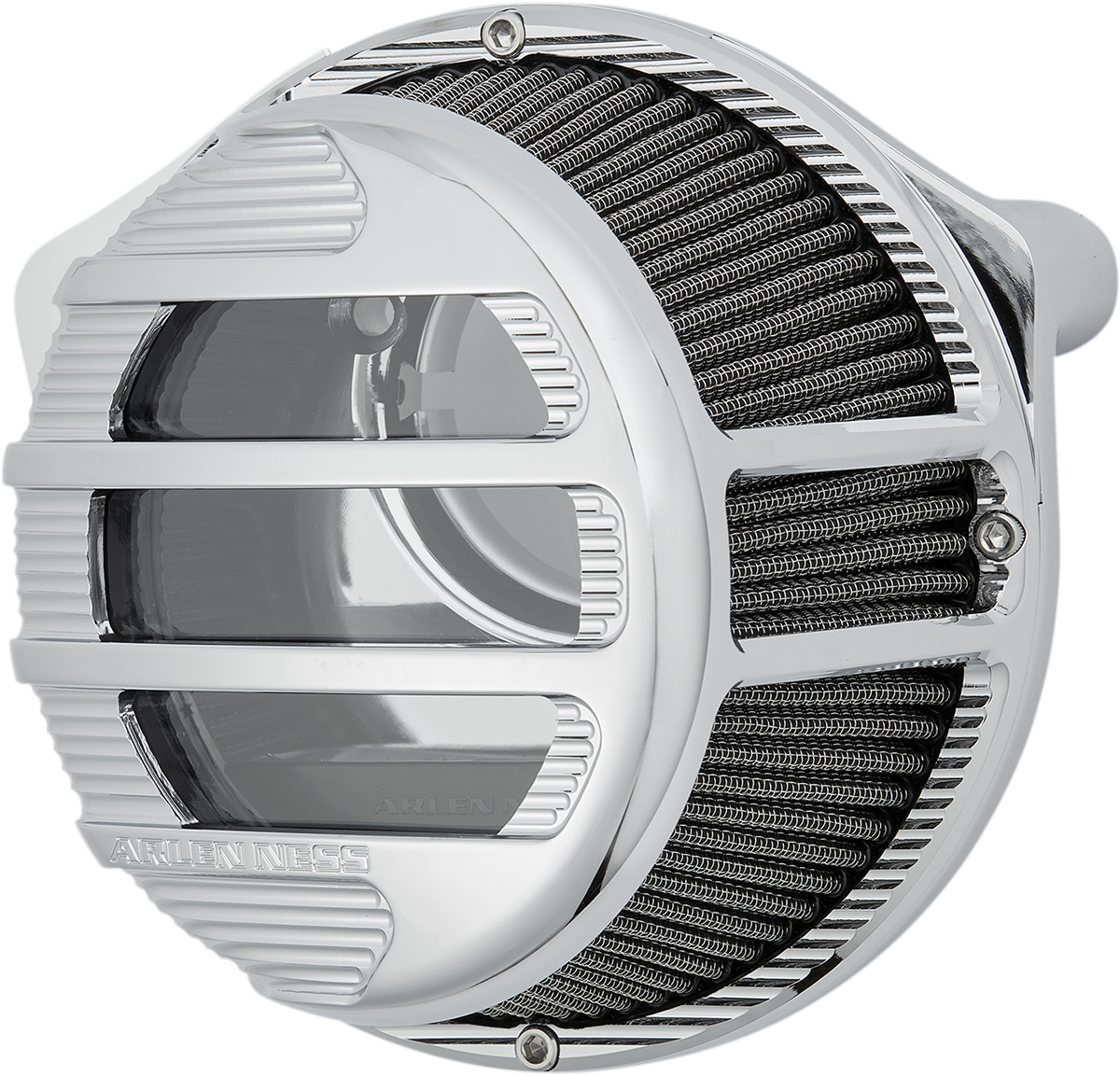 Arlen ness Sidekick Air Cleaner Kit - Chrome Harley Davidson