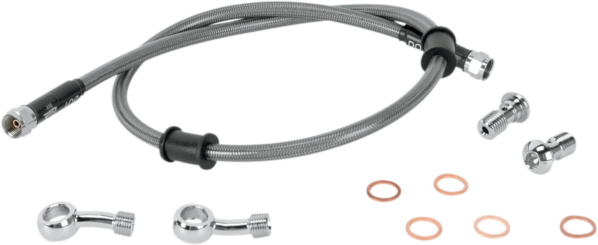 Moose Racing Stainless Steel Braided Brake Line