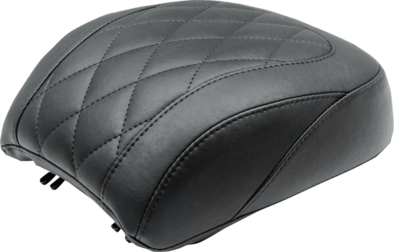 Mustang Wide Tripper™ Passenger Seat - Diamond - Black Stitch - FXBR '23-'25 2023-2025 Harley Davidson FXBR Breakout 117 / 2025-2025 Harley Davidson Softail Breakout FXBR