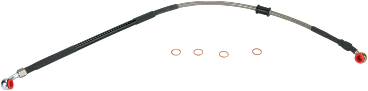 Moose Racing Stainless Steel Braided Brake Line