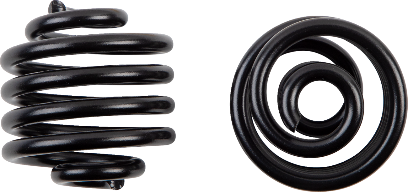 Drag specialties Seat Springs - Black - 2"