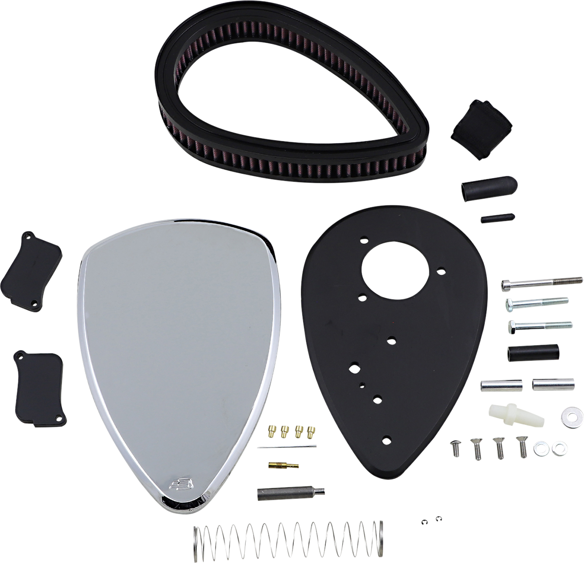 Baron Big Air Kit Smooth Chrome Honda VTX1300C VTX1300R 2002-2009 BA-2061-00