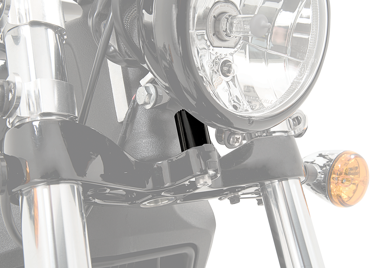 Memphis Shades Headlight Extension Block For Indian Scout / Scout Bobber 2015-2025