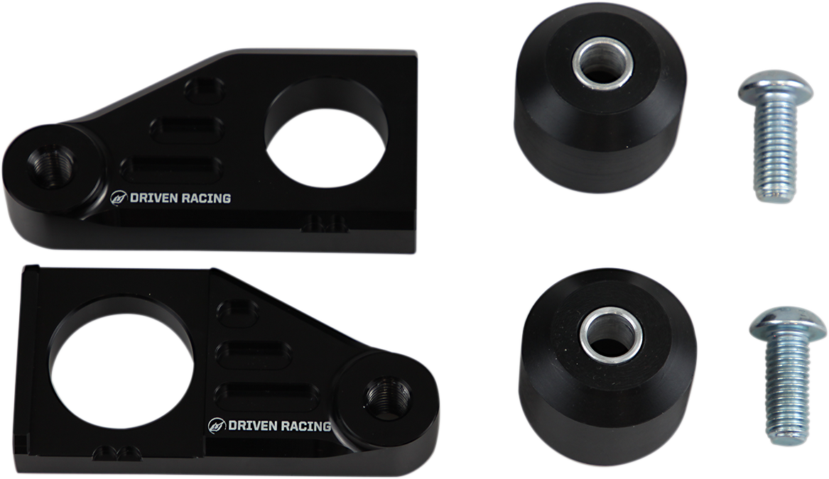 Driven racing Axle Block Sliders - Honda - Black