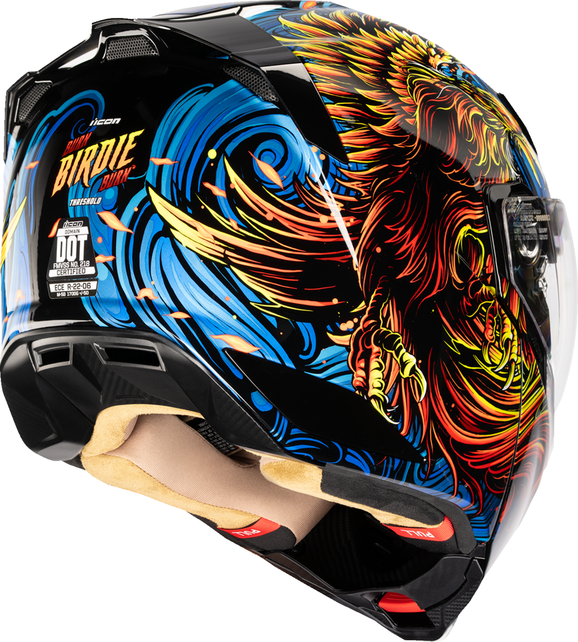 ICON Threshold™ Burn Birdie Burn Modular Helmet