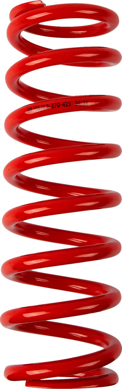 Moose offroad Shock Spring - 59/62 mm OD - 42.5 n/mm - Red Honda/Husqvarna/Kawasaki/Suzuki/Gas Gas/Yamaha/Beta