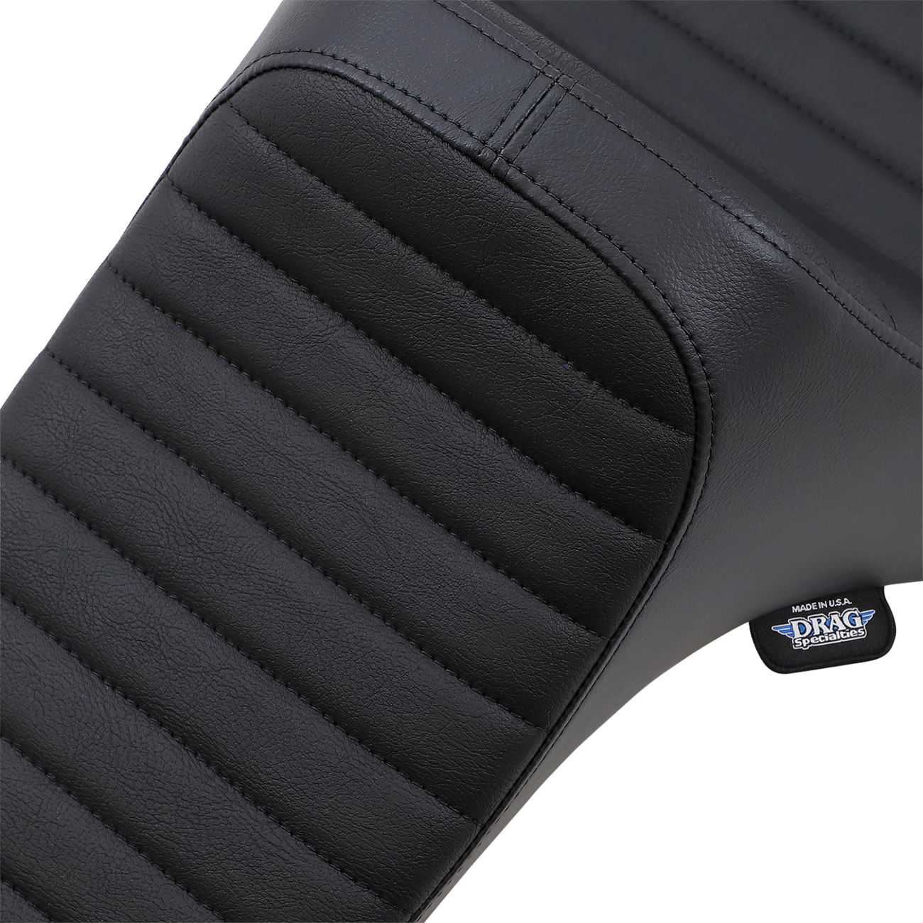 Drag specialties seats Predator III Seat - Classic Stitch - XL '04-'22 Harley Davidson