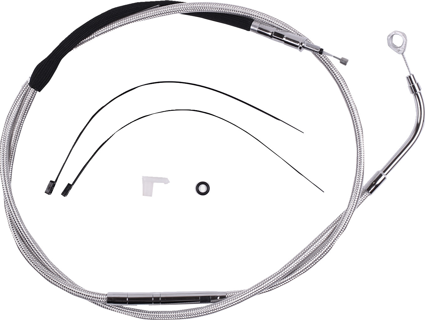 MAGNUM SHIELDING High-Efficiency Polished Stainless Clutch Cable