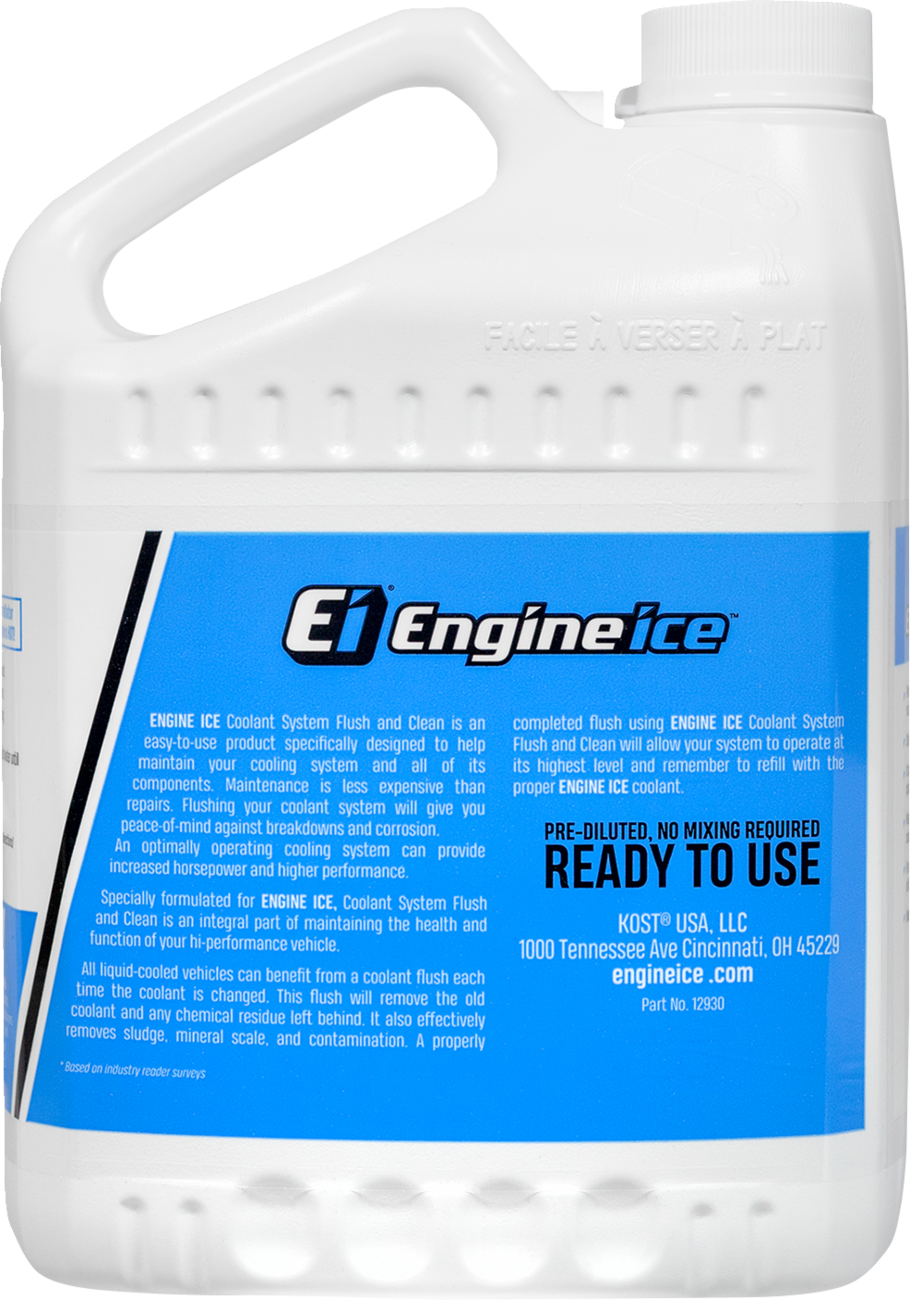 Engine ice Coolant System Flush and Clean