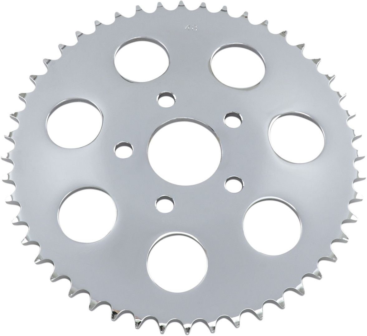 Drag specialties Rear Sprocket - 48 Tooth - Chrome Harley Davidson 48T