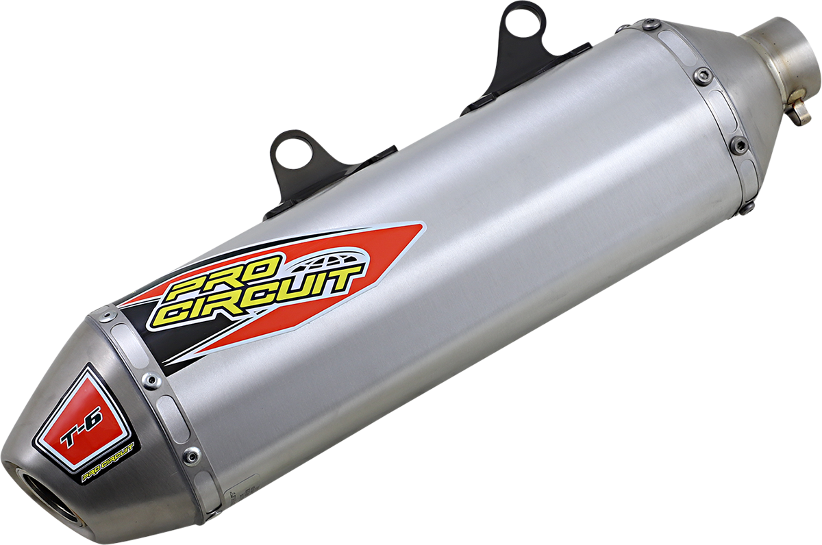 Pro Circuit T-6 Slip-On Exhaust Husqvarna 350cc-501cc 2020-2023