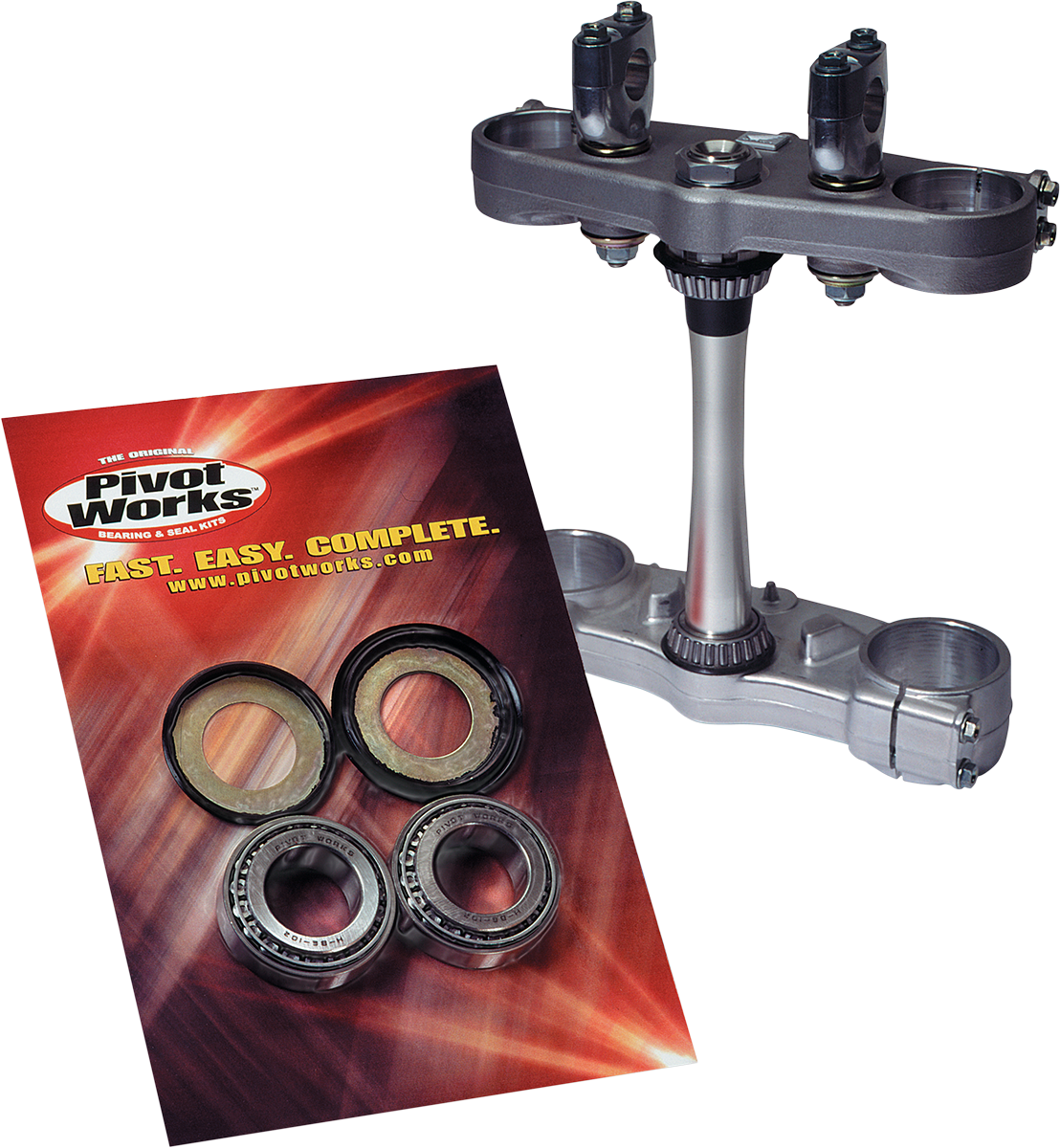 Pivot Works Steering Stem Bearing Kit Honda 125cc-650cc 1990-2007