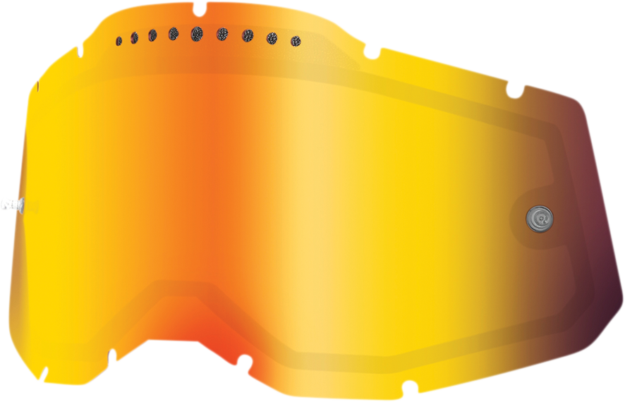 100% Racecraft 2 / Accuri 2 / Strata 2 Replacement Vented Dual Pane Lens