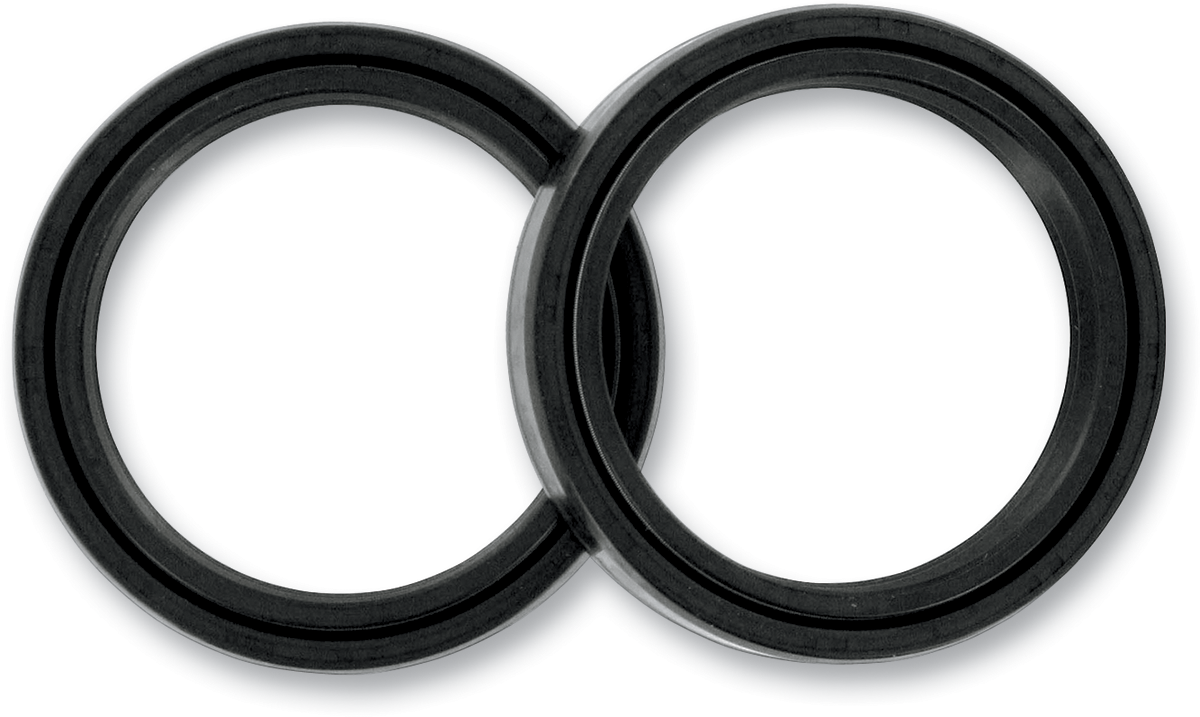 Parts unlimited Front Fork Seals - 43 mm ID x 55 mm OD x 11/14 mm T Aprilia/Ducati/Yamaha