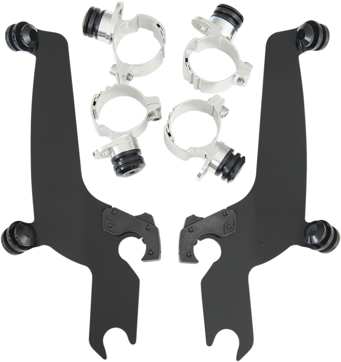 Memphis Shades Metric Sportshield Trigger-Lock Mount Kit Honda / Yamaha