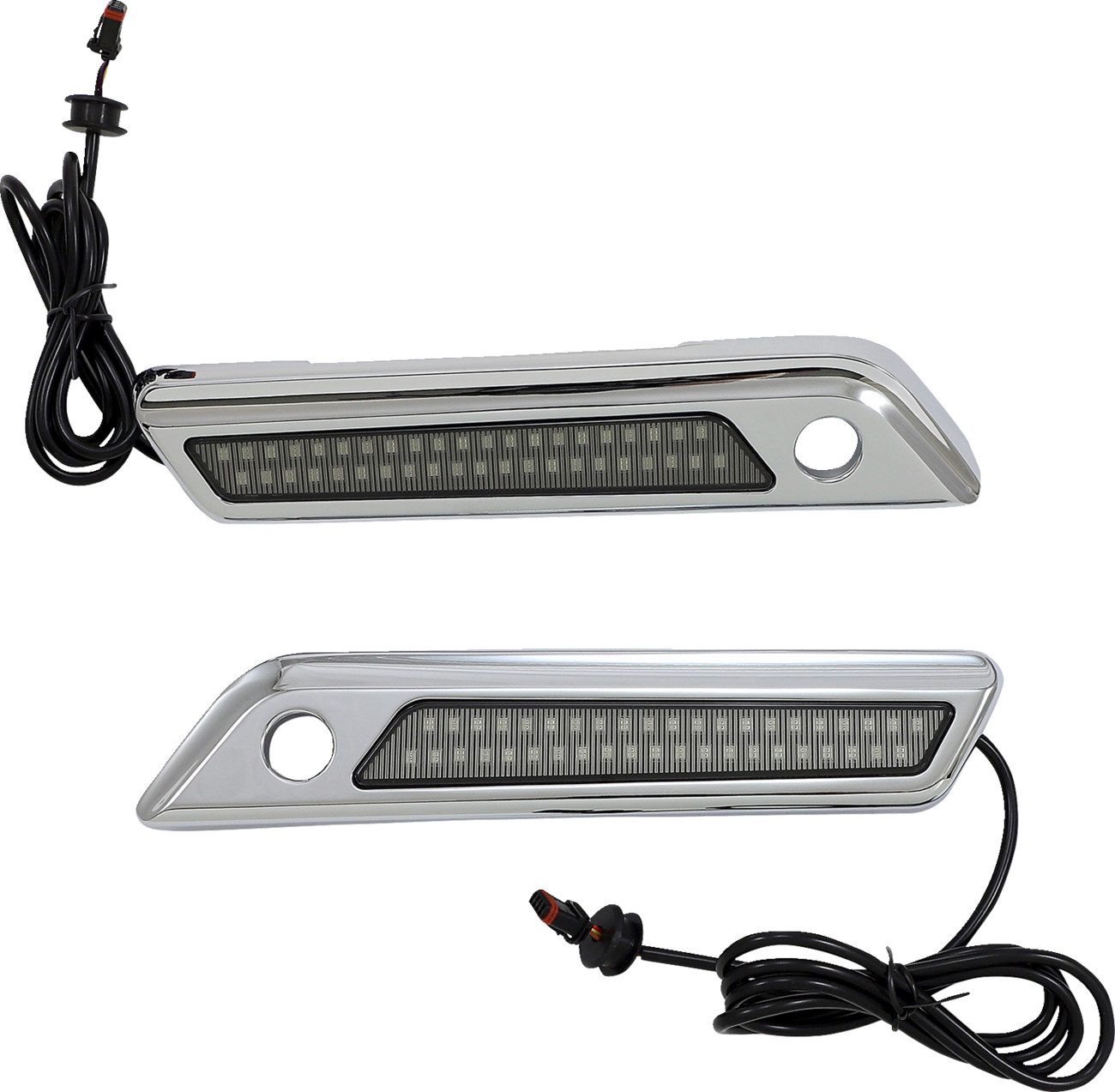 CUSTOM DYNAMICS Saddlebag Latch Dual Color Accent Lights