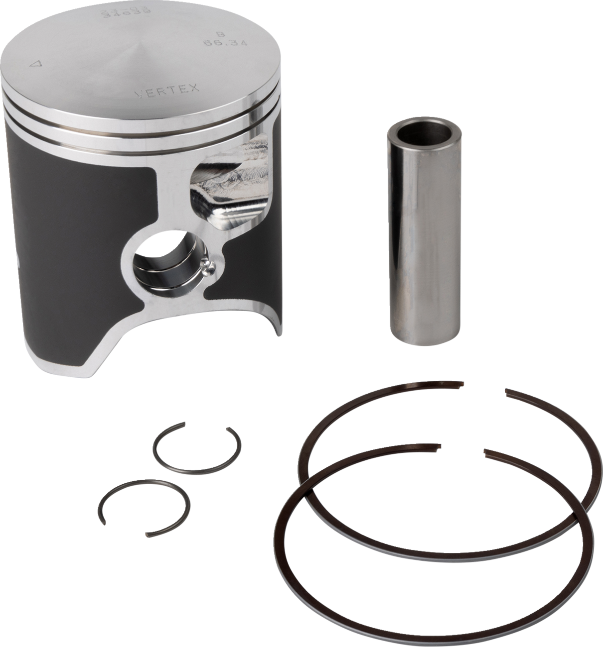 VERTEX Piston Kit Cast Replica for 2 Stroke