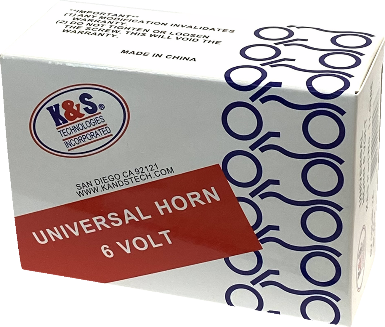 K&s technologies Horn - Universal - Black