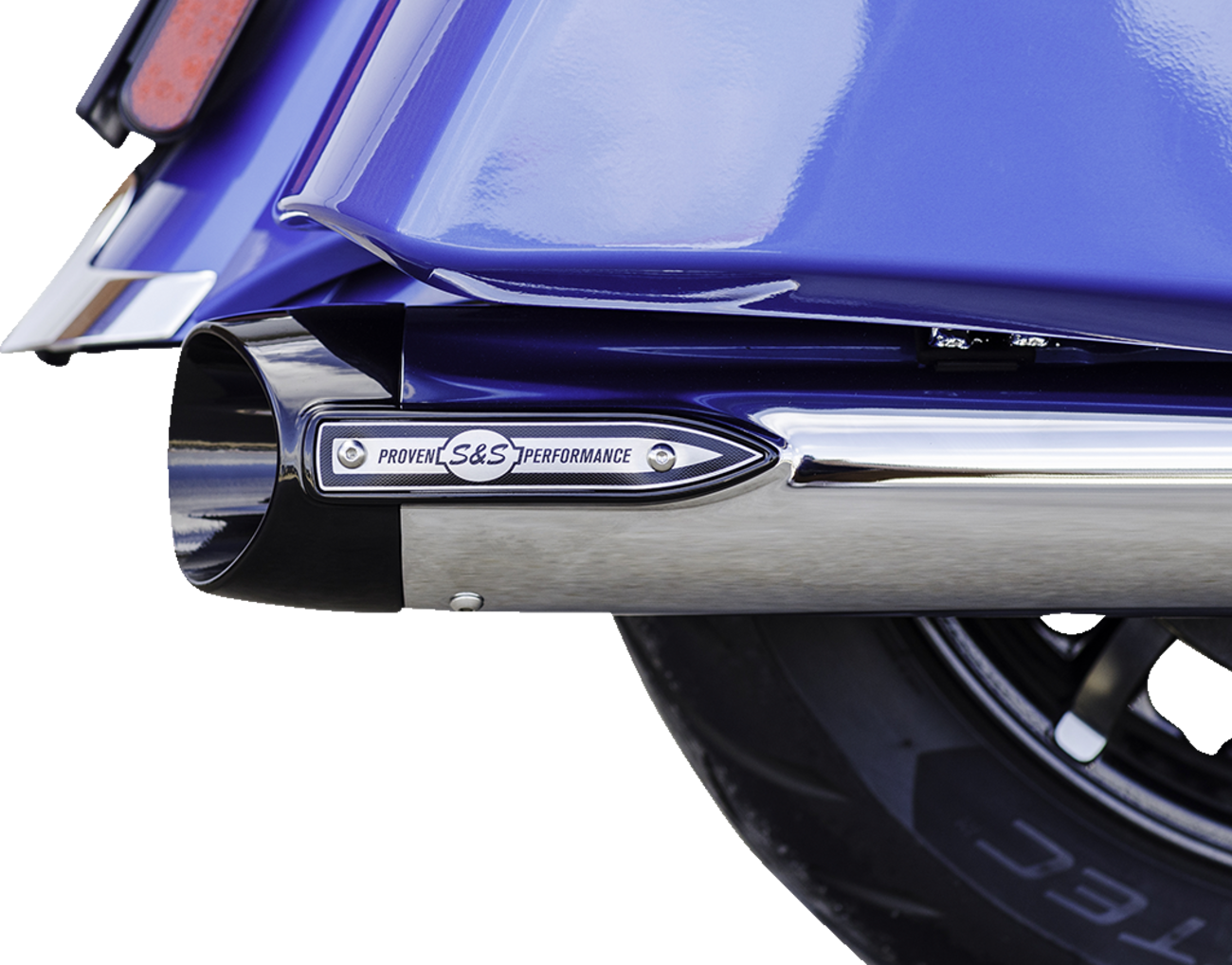 S&S Cycle Broadhead Slip-On Mufflers For Indian Touring 2014-2025