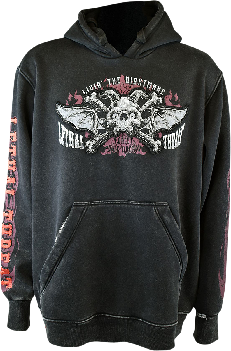 LETHAL THREAT Livin' the Nightmare Hoodie