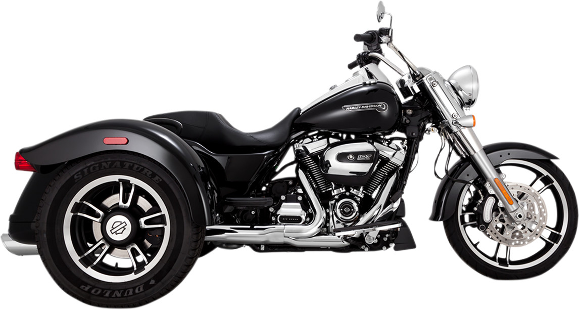 VANCE & HINES Twin Slash Slip-On Mufflers