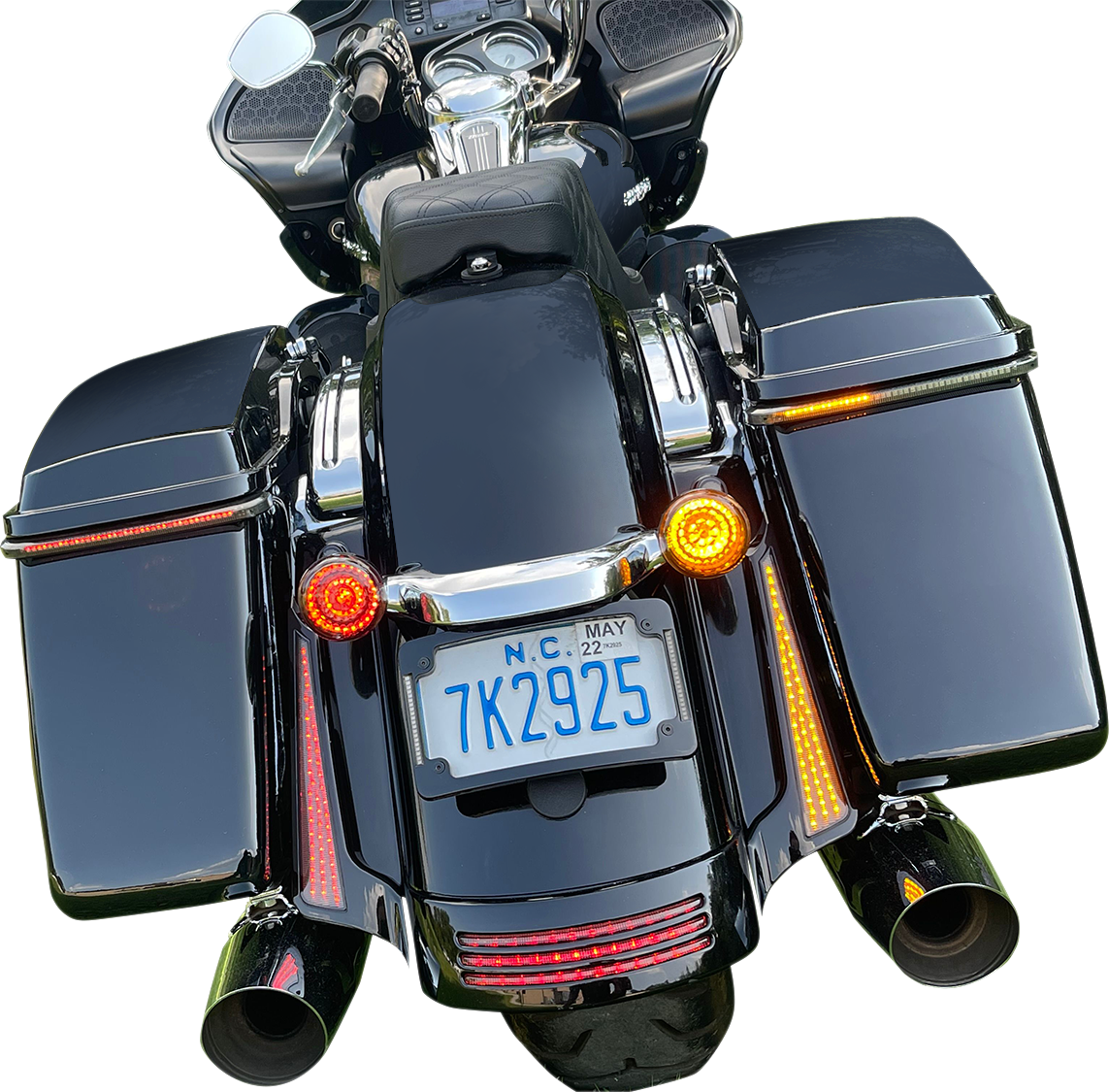 Custom Dynamics SMART Rear Turn Signal Kit For Harley Touring 2014-2025