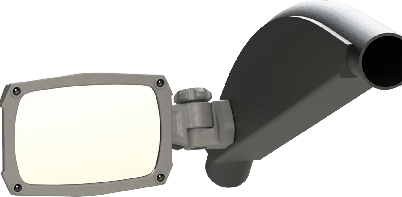 Moose offroad Mirror Adapter - Side View - Black