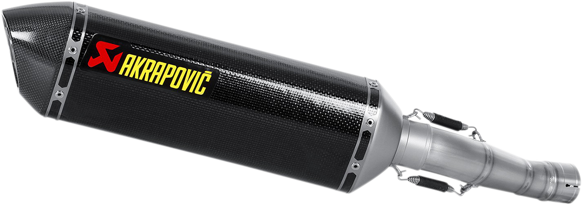 AKRAPOVIC Carbon Fiber Slip-On Line Muffler
