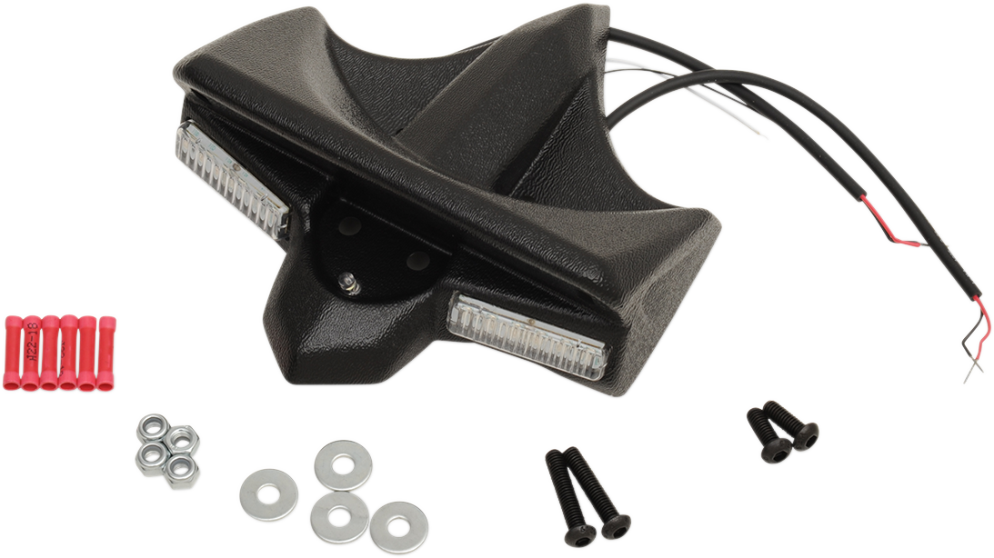 Hot bodies Fender Eliminator - Black - Ninja 400 2018-2023 Kawasaki EX400 Ninja 400