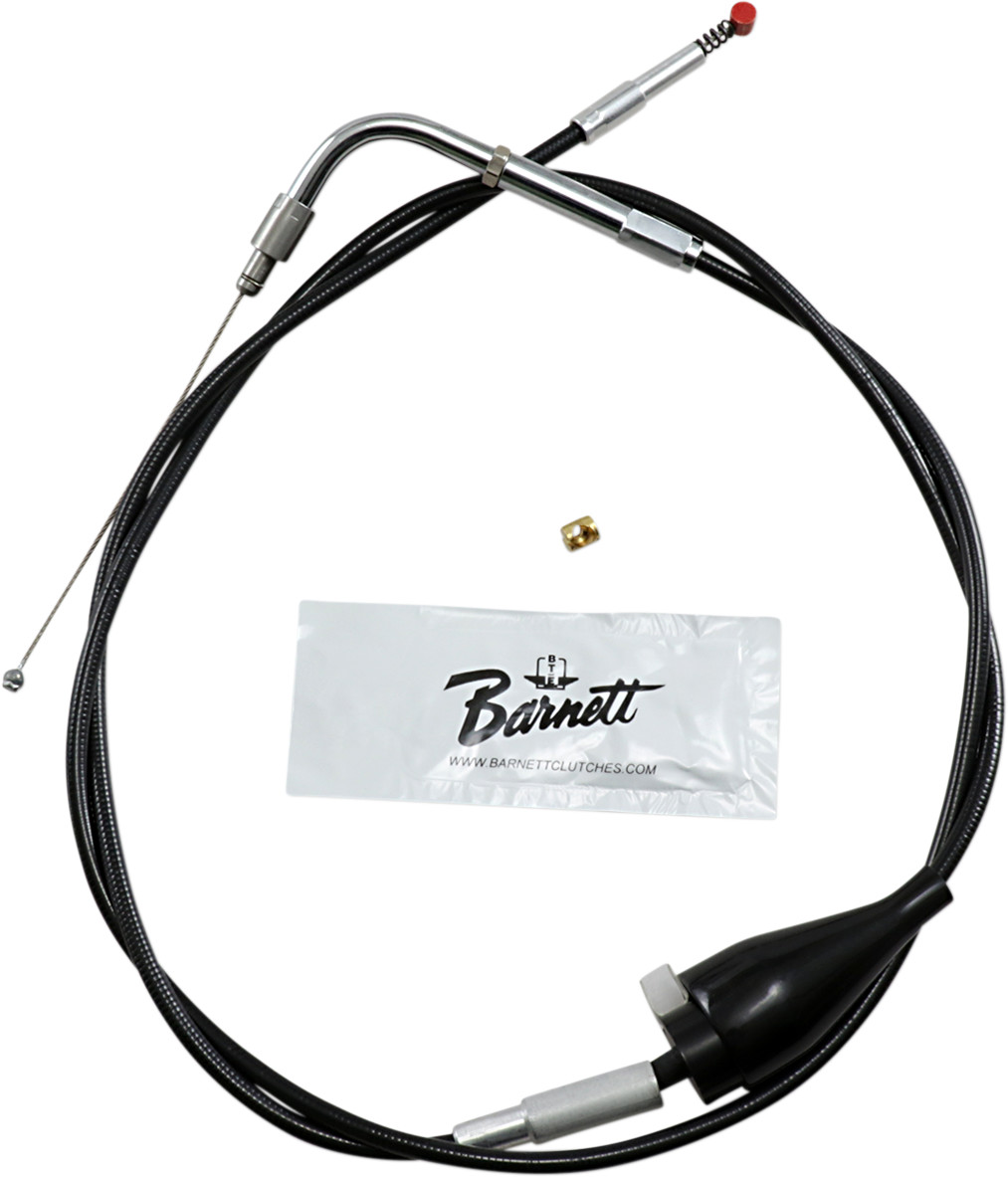 BARNETT Black Vinyl Throttle/Idle Cable