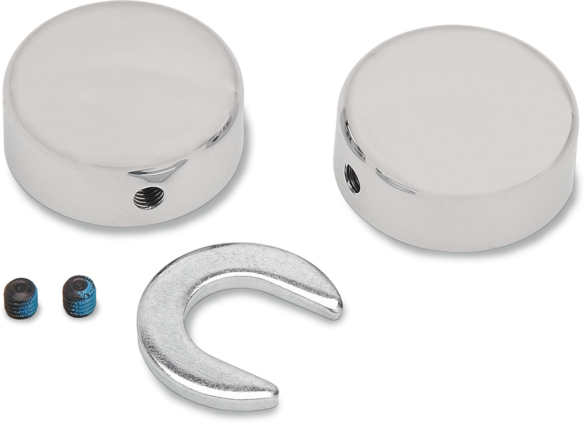 Drag specialties Swingarm Pivot Bolt Cover - Chrome Harley Davidson