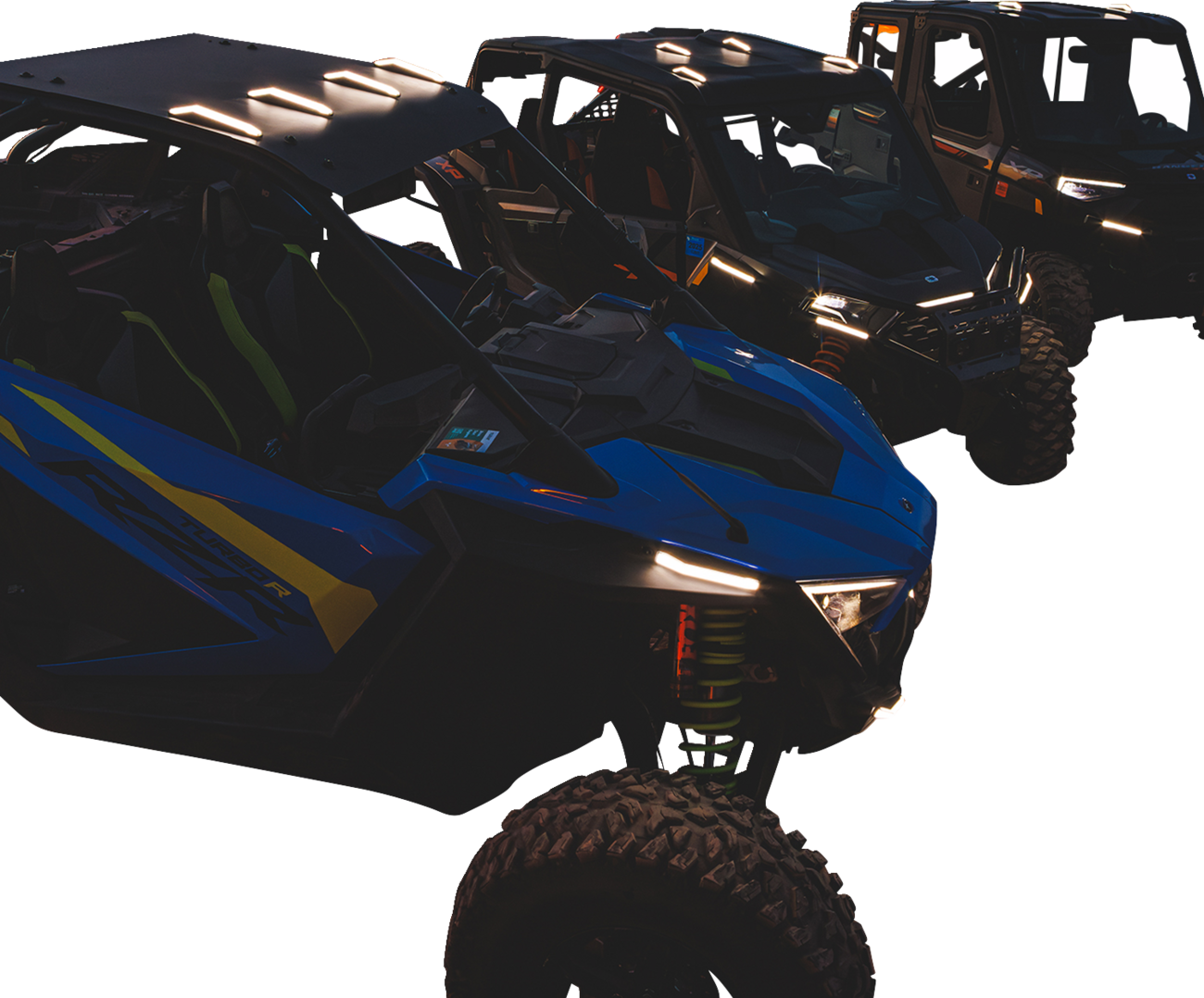Ravek Apex Lights™ - Running - White - Ranger Polaris