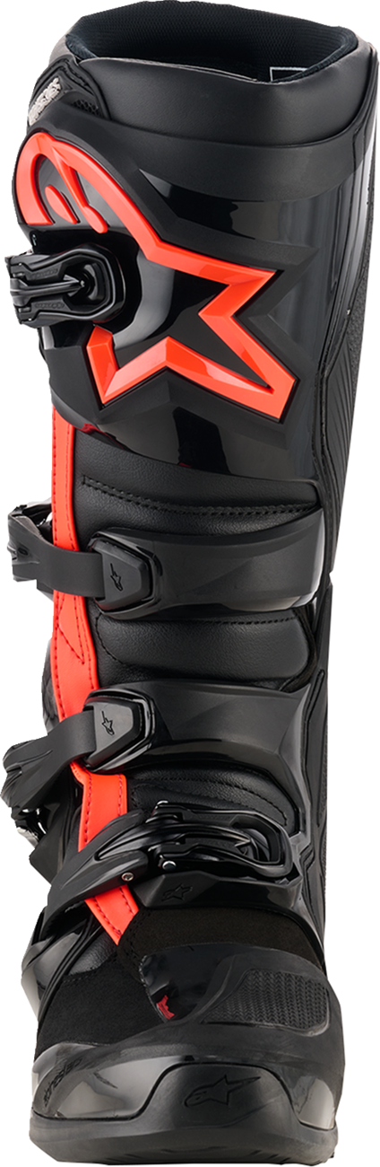 Alpinestars Tech 7 Boots - Black/Red - Size 7