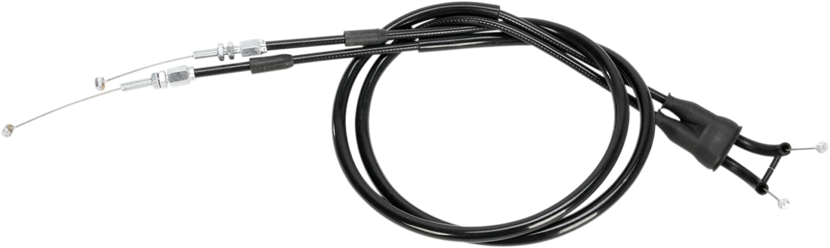 Motion pro Black Vinyl Throttle Cable - Push/Pull - '10-'11 Husaberg F