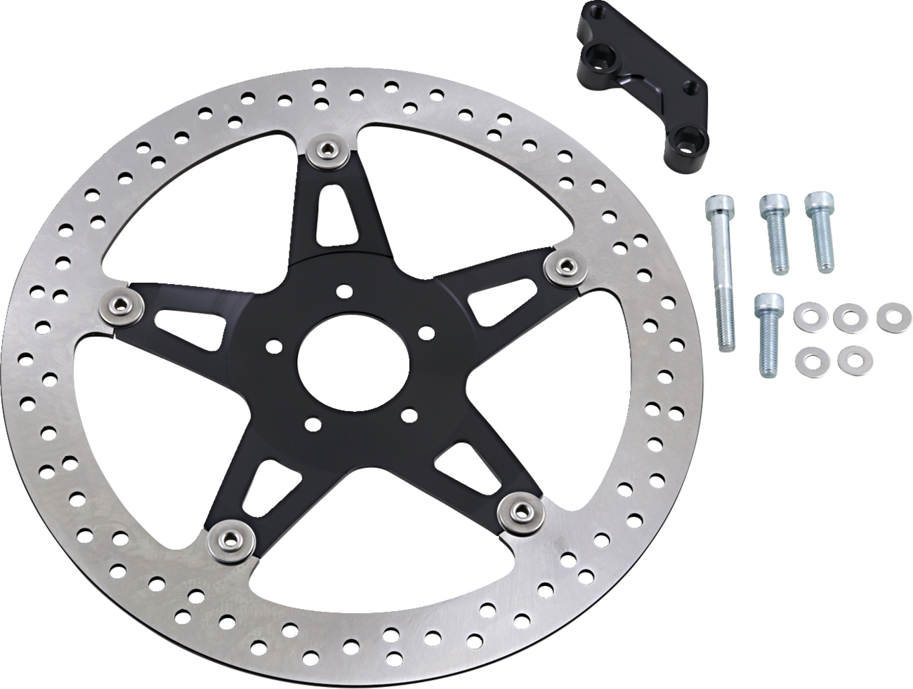 Arlen ness Big Brake Rotor - 14" - Front Left - Touring Harley Davidson