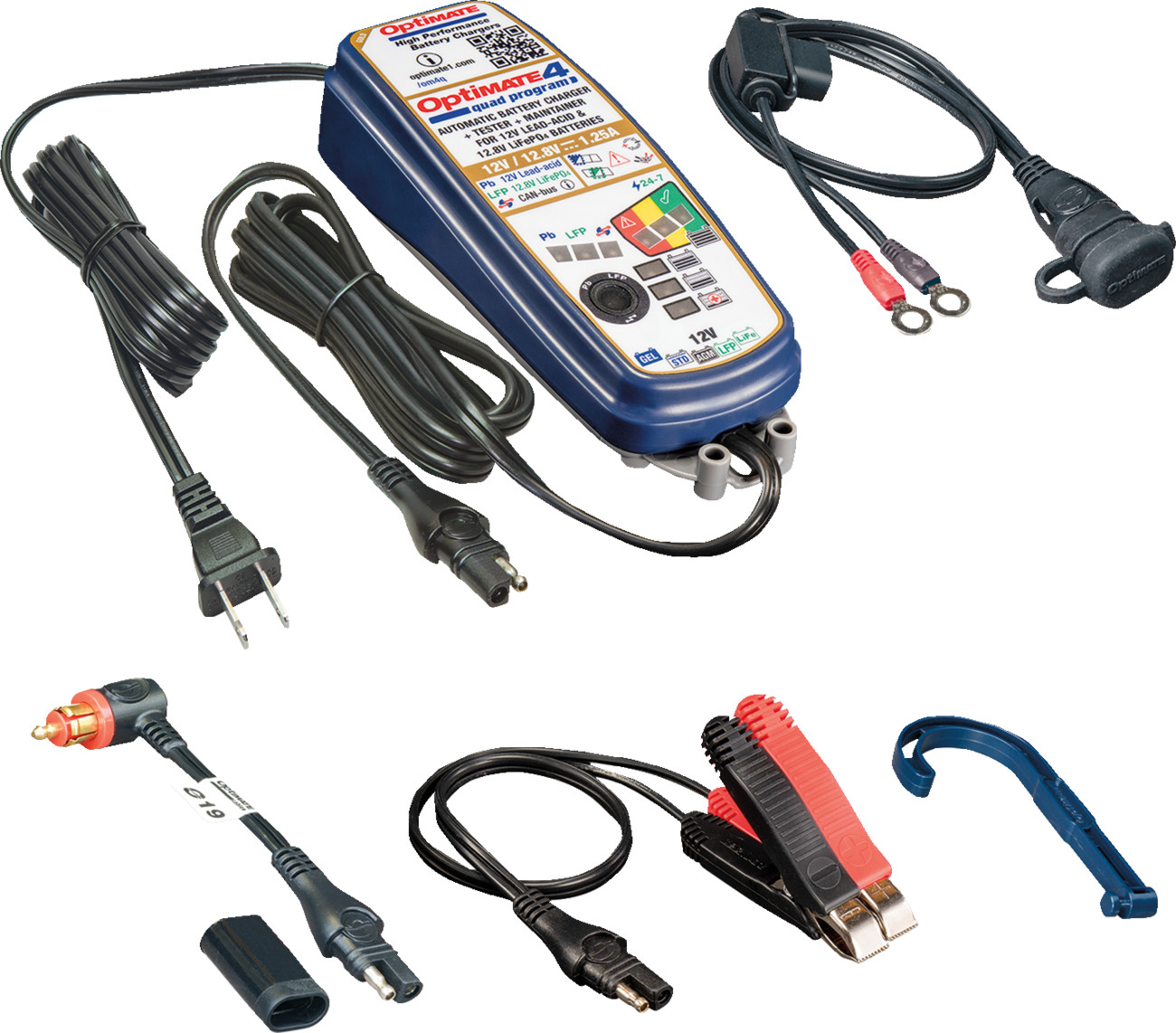 TECMATE OptiMate™ 4 Quad Program Premium Edition