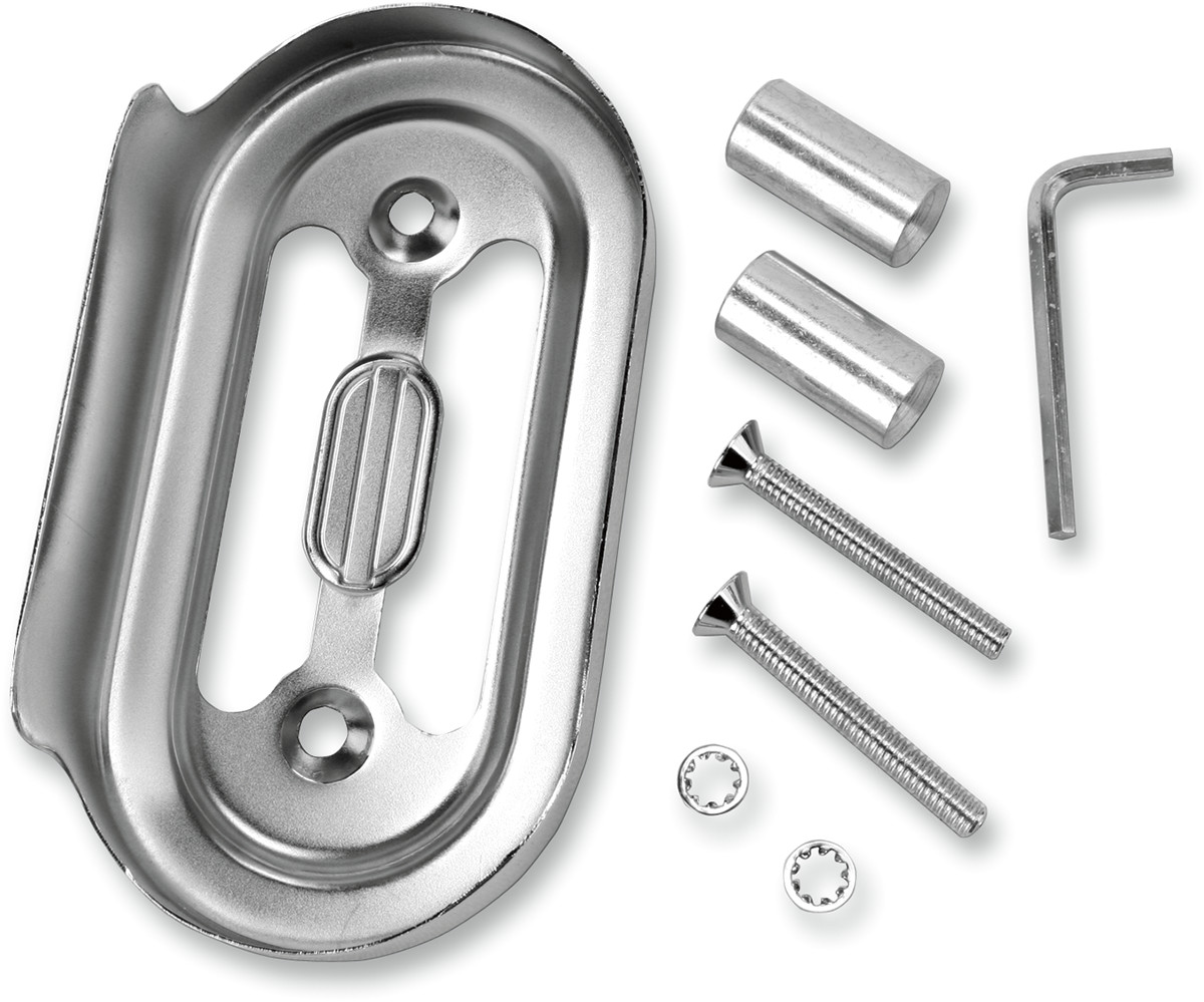 Drag Specialties Chrome Regulator Covers