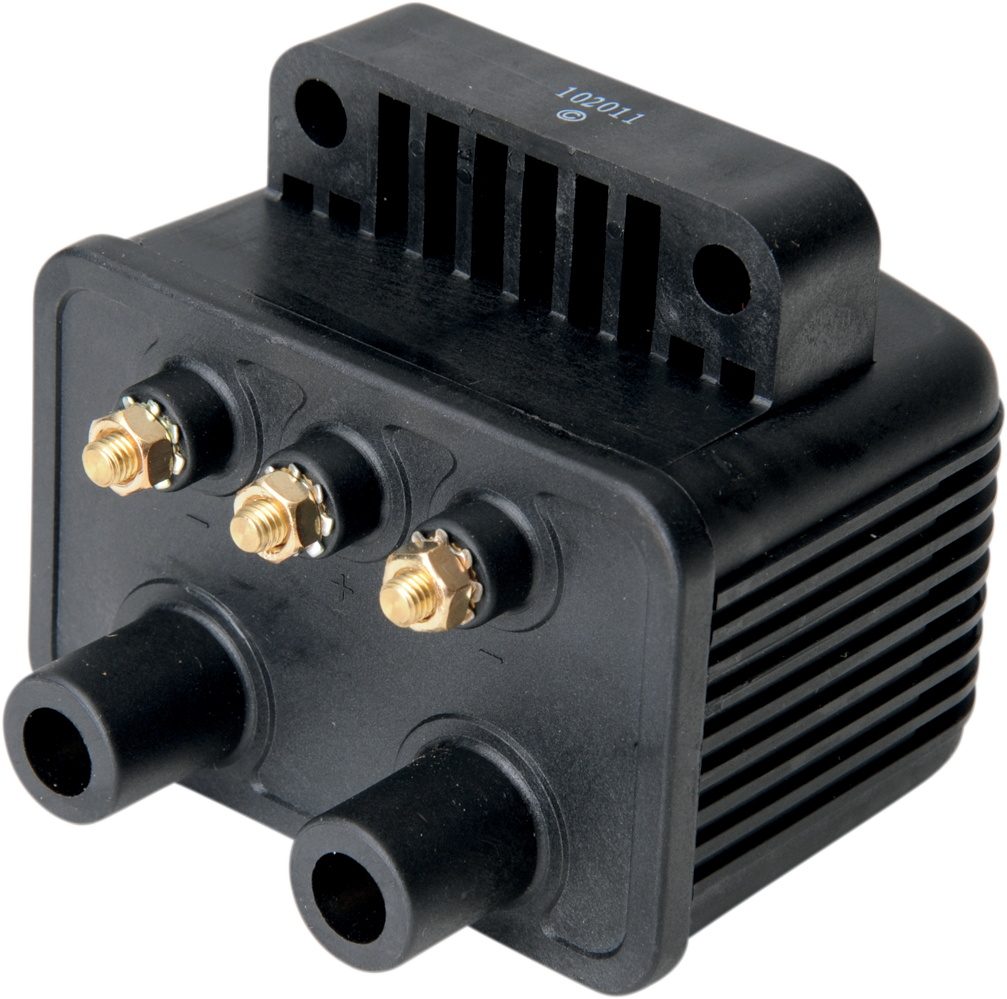 Drag specialties Single-Fire Ignition Coil - Black - Harley-Davidson Harley Davidson