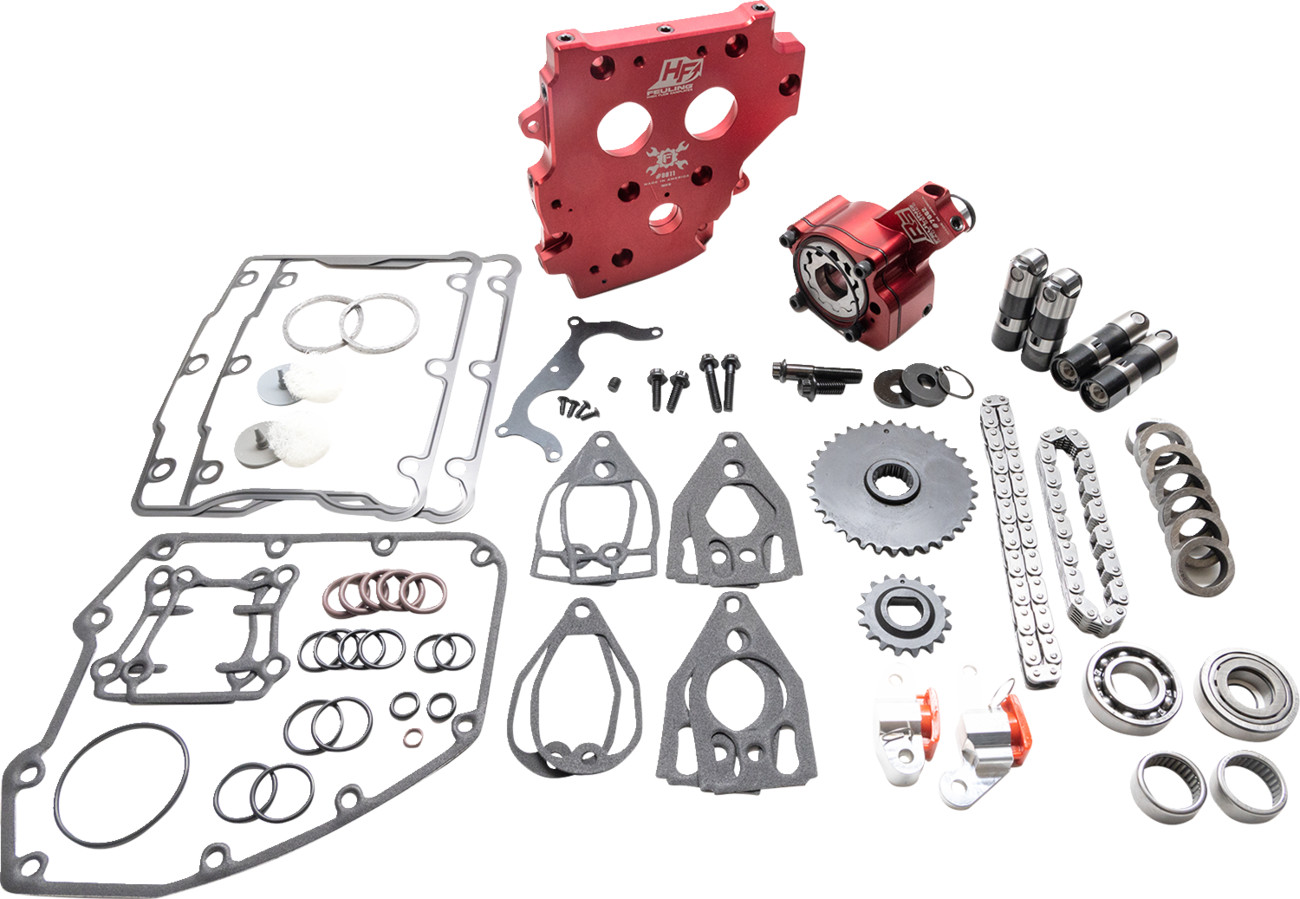 Feuling Race Series Hydraulic Cam Chain Tensioner Conversion Kit For Harley Twin Cam 2001-2006