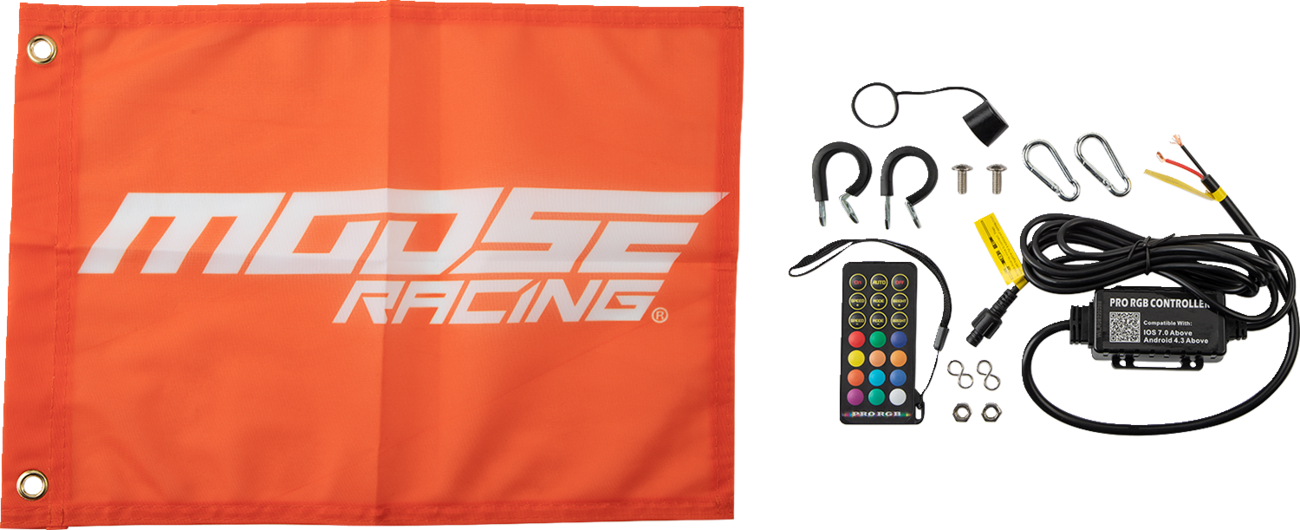 MOOSE OFFROAD Chase Bluetooth Whip Light