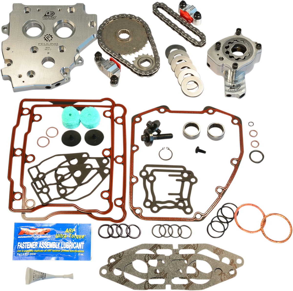 Feuling OE+ Hydraulic Cam Chain Tensioner Conversion Kit For Harley Twin Cam 2001-2006