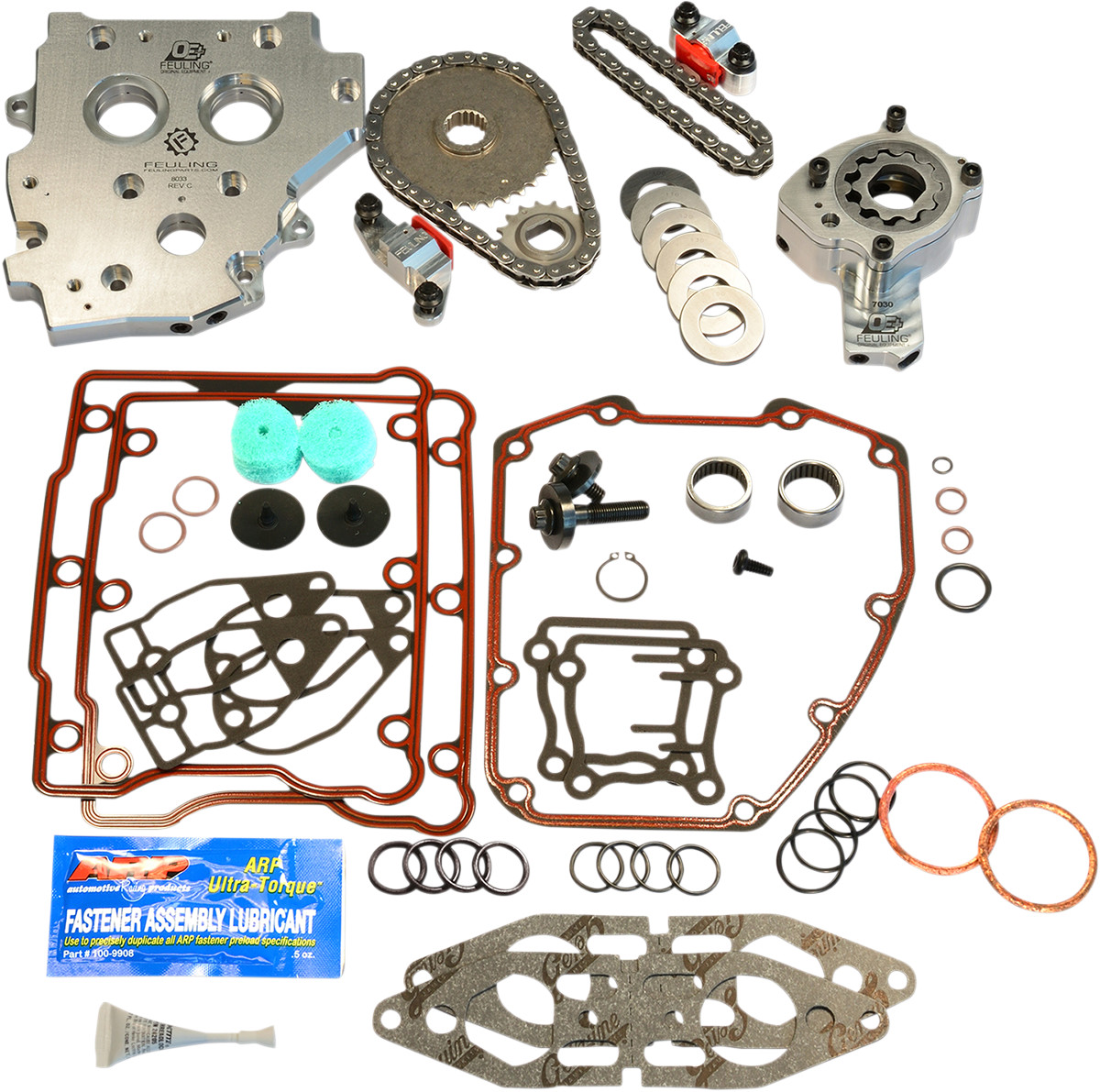 Feuling OE+ Hydraulic Cam Chain Tensioner Conversion Kit For Harley Twin Cam 2001-2006