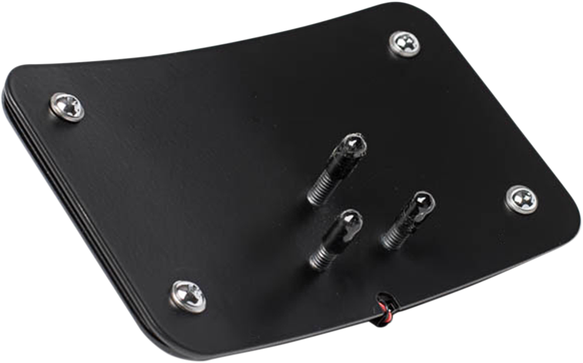 CYCLE VISIONS 3-Hole Mounted LED Lighted License Plate Frame