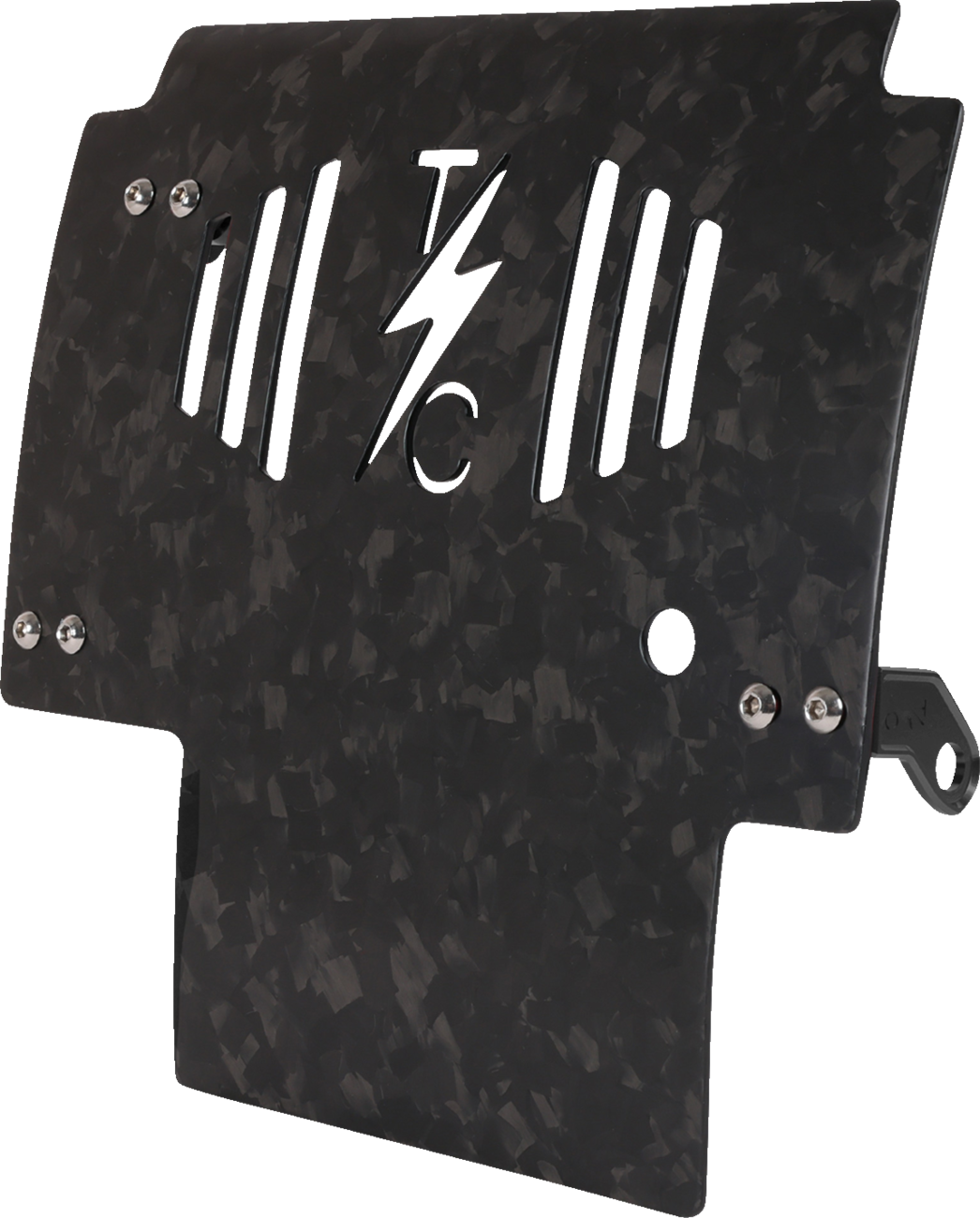Thrashin supply co. Skid Plate - Carbon Fiber/Forged - With Black Brackets - FLHX/FLTRX 2024-2024 Harley Davidson FLTRX Road Glide / 2024-2024 Harley Davidson FLHX Street Glide