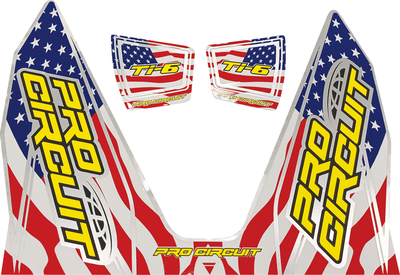 Ti-6 Exhaust Decals