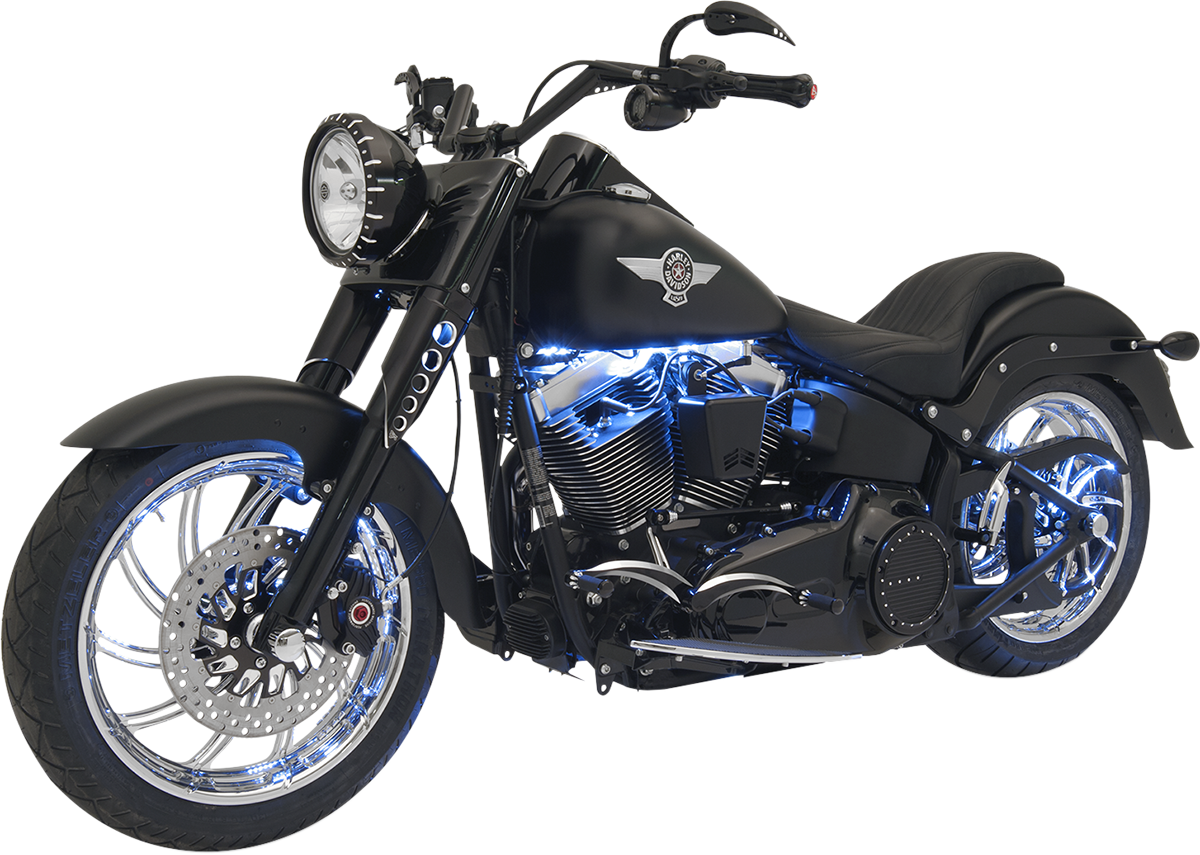 Custom Dynamics LED MagicFlex 2 Cruiser Engine Light Kit