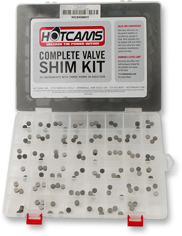 HOT CAMS Valve Shim Kit