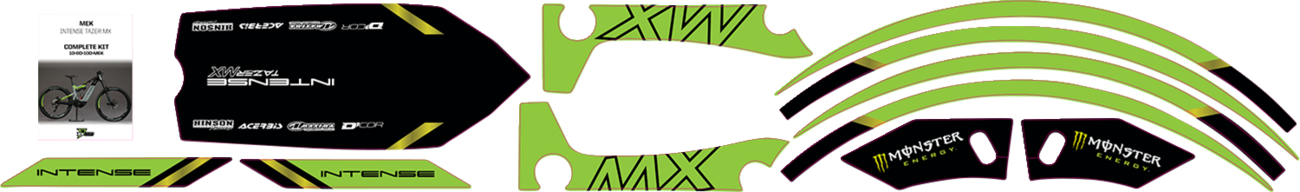 D'COR VISUALS Graphics Kit for Tazer MX
