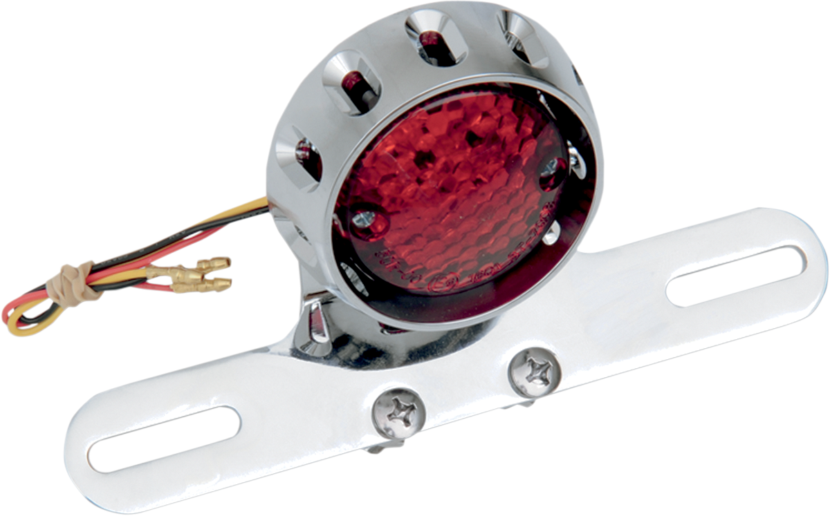 Drag specialties Taillight/License Plate Mount - Chrome